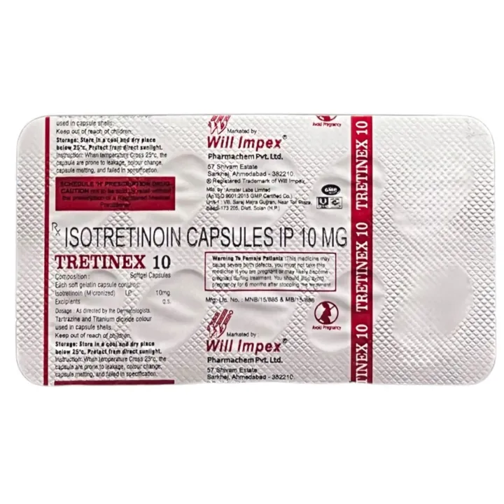 Tretinex 10 Capsule product image