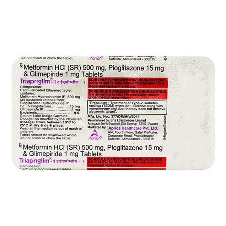 Triapriglim 1 Tablet product image