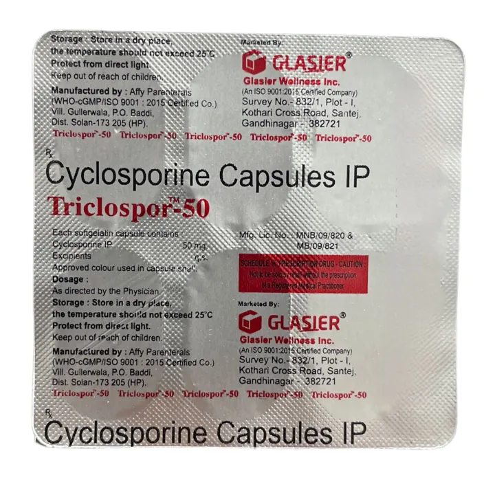 Triclospore 50 Capsule product image
