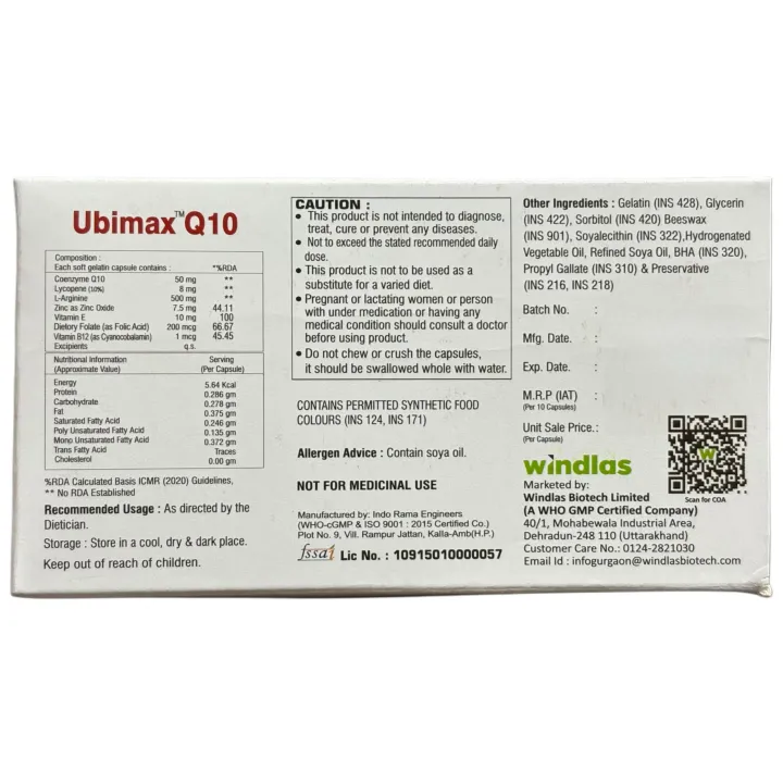 Ubimax Q10 Capsule product image