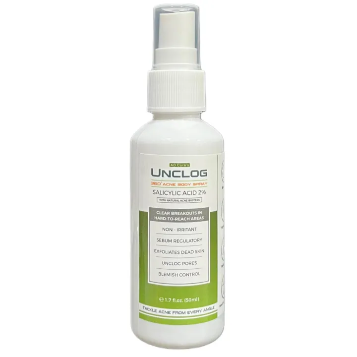 Unclog Acne Body Spray 50ml product image
