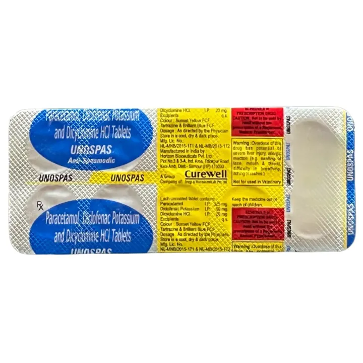 Unospas Tablet product image