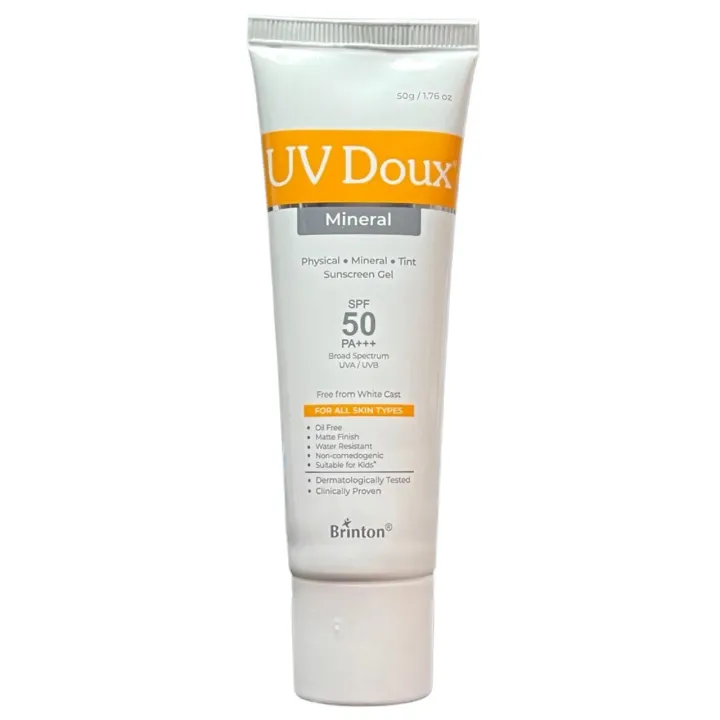 Uv Doux Mineral Sunscreen Gel 50gm product image