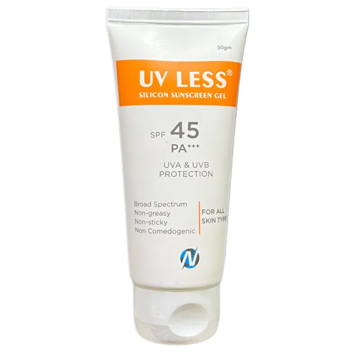 Uv Less Silicon Sunscreen Gel 50gm product image