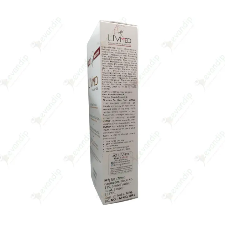 Uv Med Spf 50 Sunscreen Gel product image