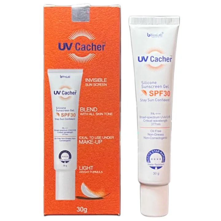 Uvcacher Spf 30 Sunscreen Gel 30gm product image