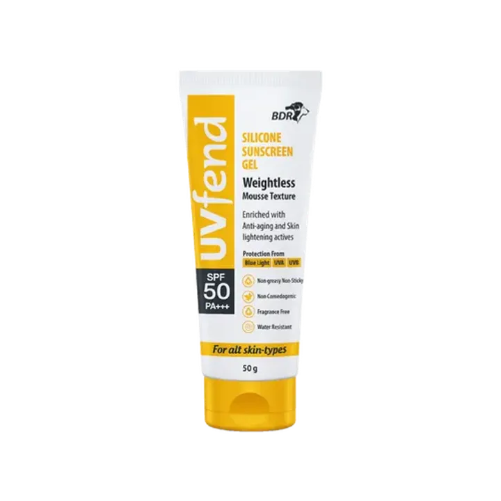 Uvfend Sunscreen Silicone Gel 50gm product image