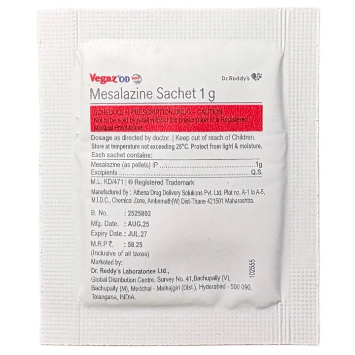 Vegaz Od 1gm Sachet product image