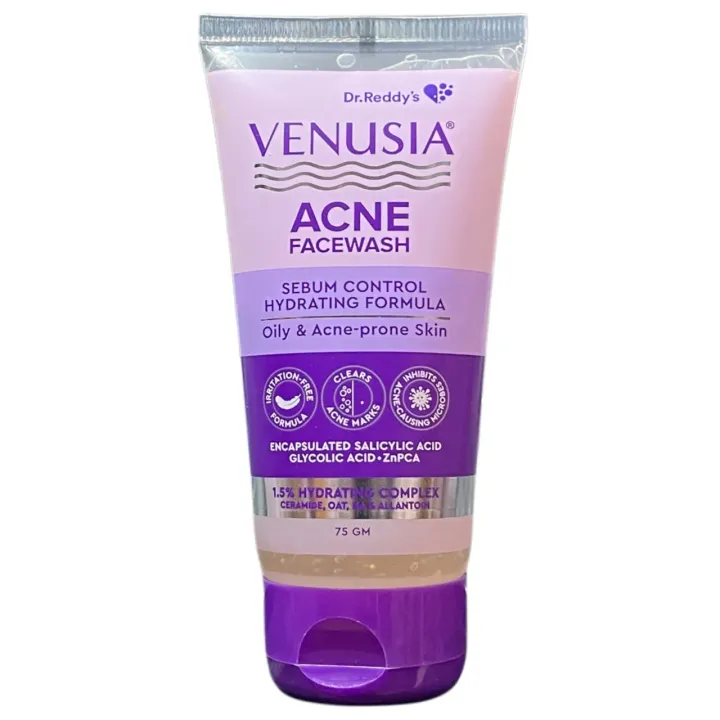 Venusia Acne Facewash 75gm product image