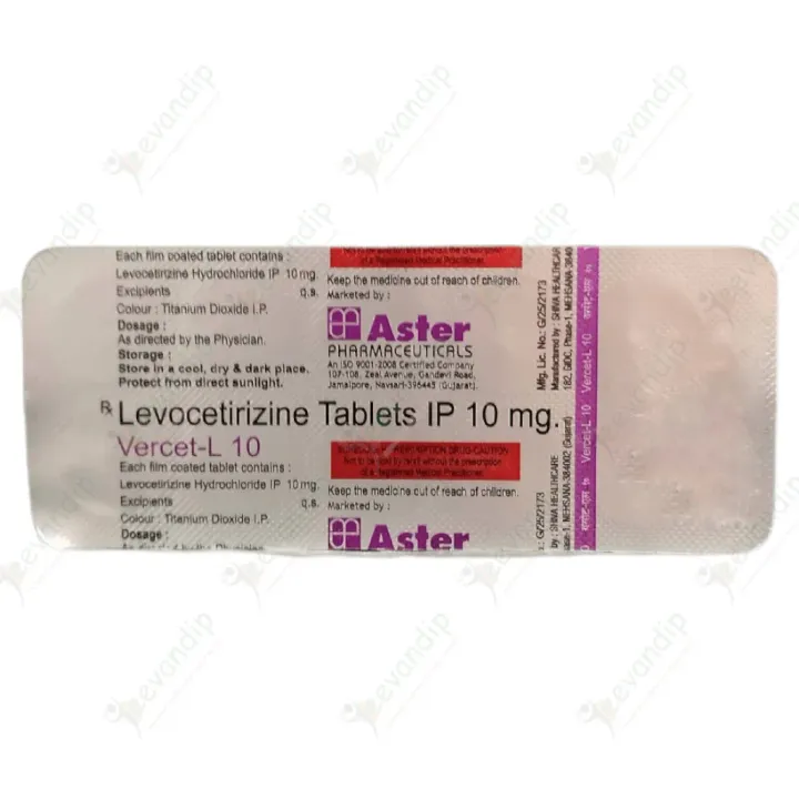 Vercet L 10 Tablet product image