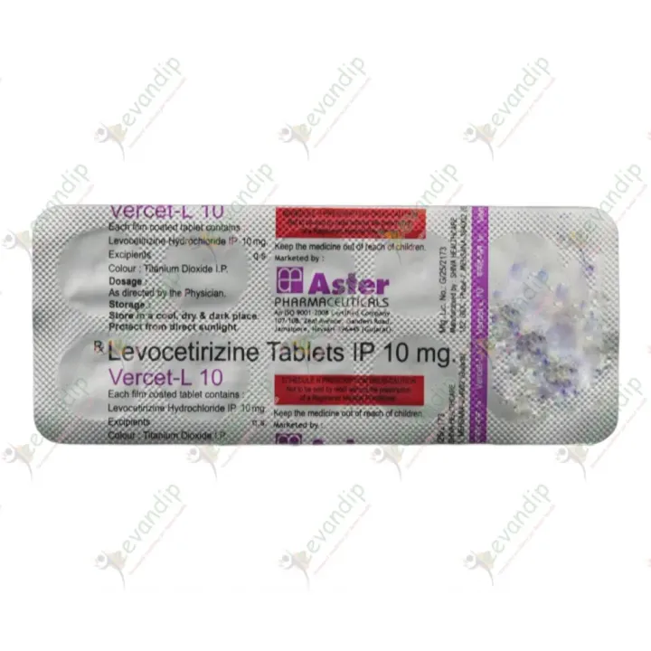 Vercet L 10 Tablet product image
