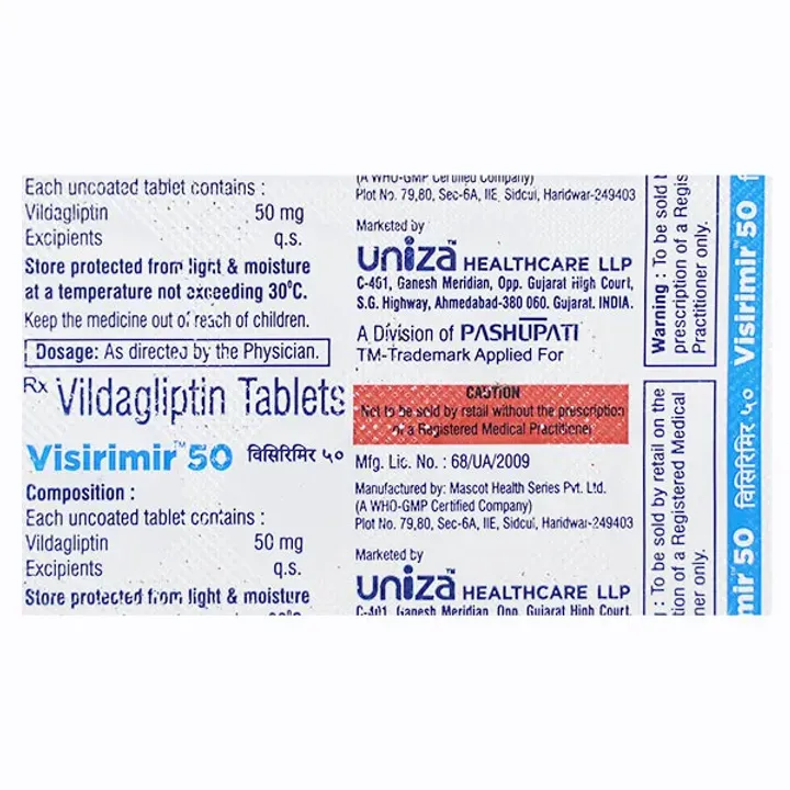 Visirimir 50 Tablet product image