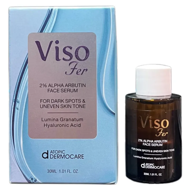 Viso Fer 2% Alpha Arbutin Face Serum 30ml product image