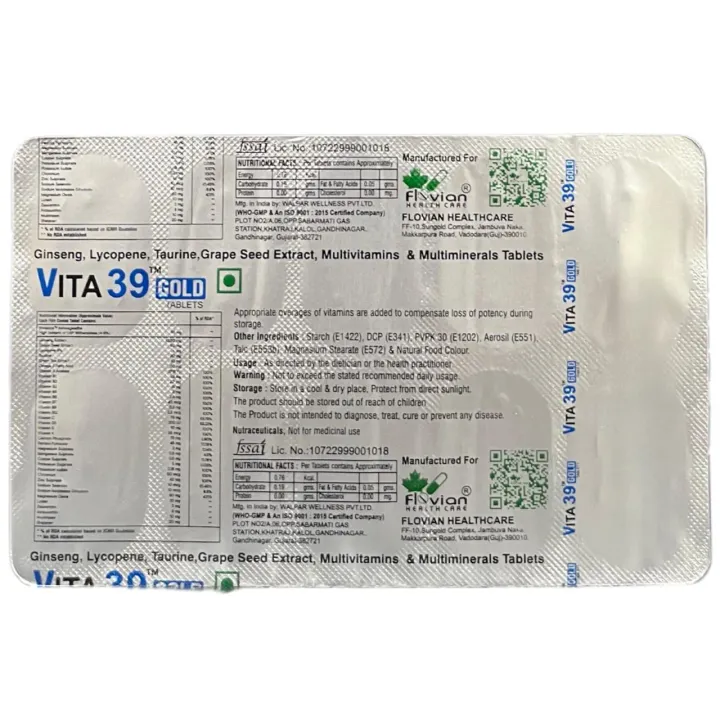 Vita 39 Gold Tablet product image