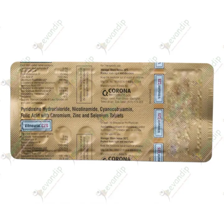 Vitneurin Czs Tablet product image