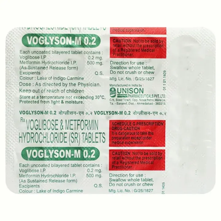 Vorglyson M 0.2 Tablet product image