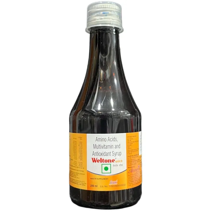 Weltone Gold Syrup 200ml product image