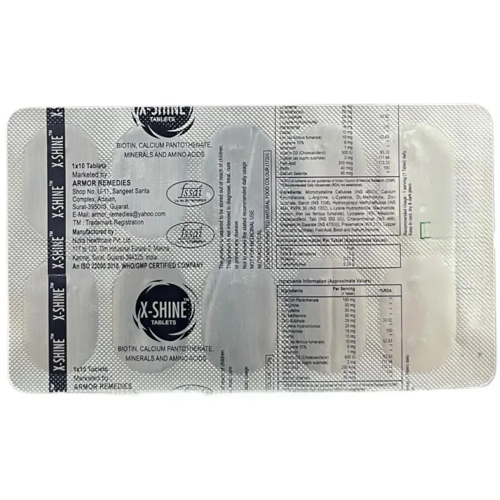 X Shine Tablet product image