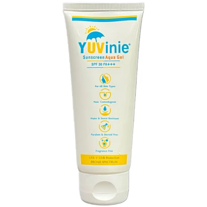 Yuvinie Spf 30 Sunscreen Aqua Gel 50gm product image