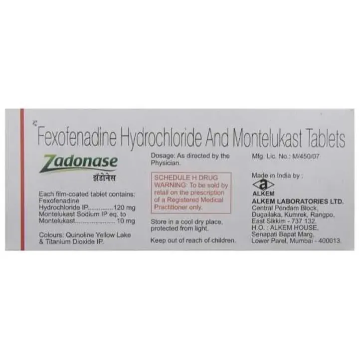 Zadonase Tablet product image