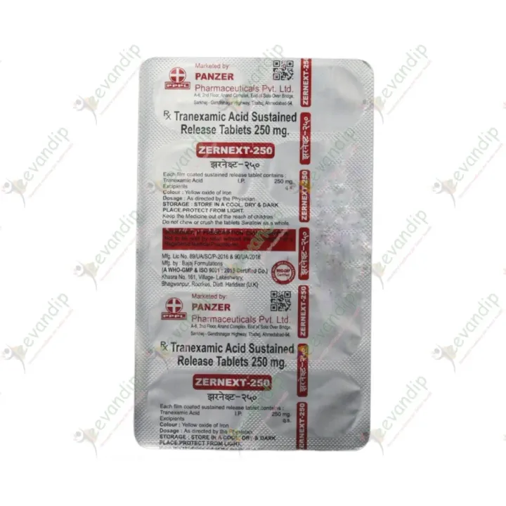 Zernext 250mg Tablet product image