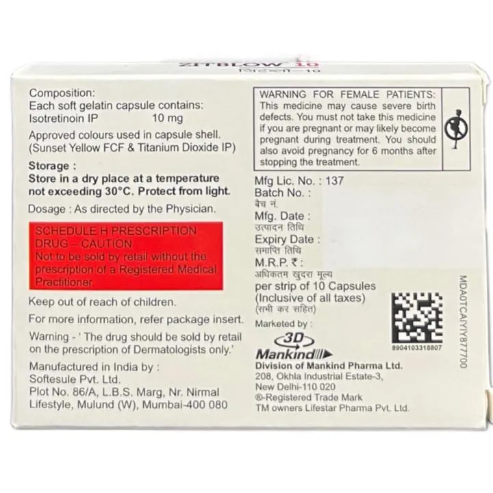 Zitblow 10 Capsule product image