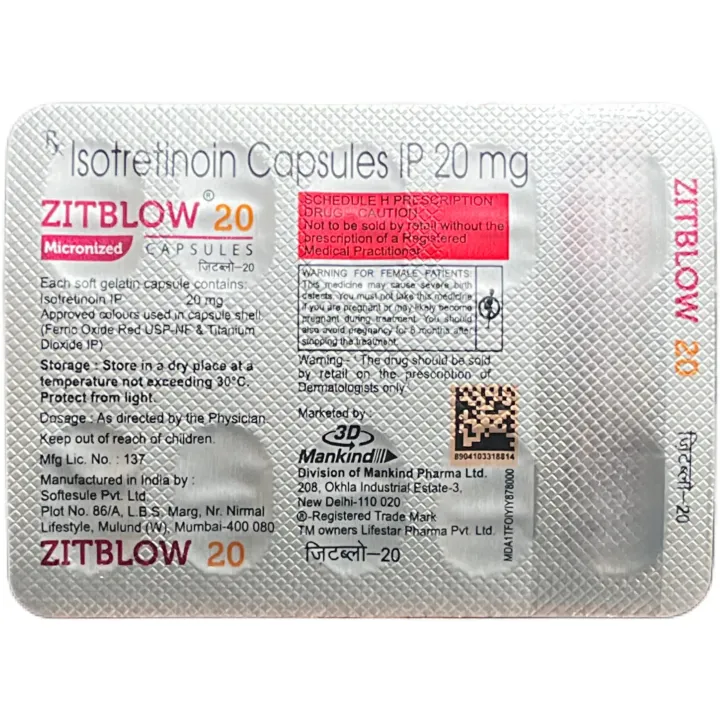 Zitblow 20 Capsule product image