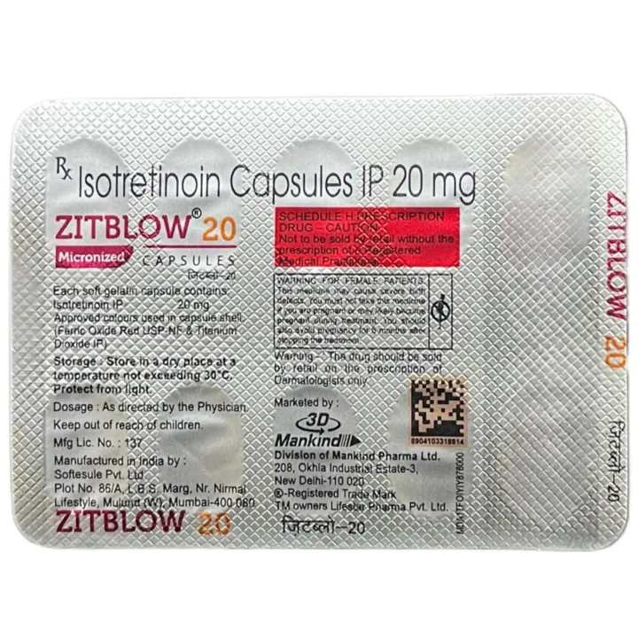 Zitblow 20 Capsule product image