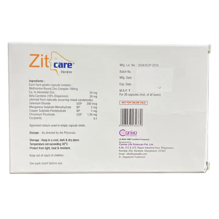 Zitcare Capsule product image