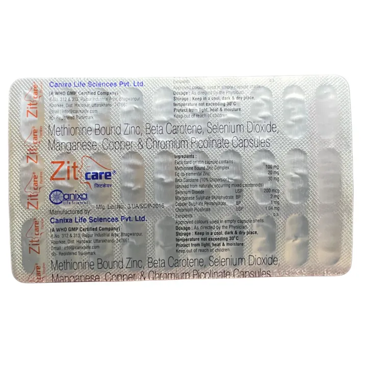 Zitcare Capsule product image