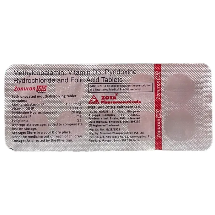 Zonuron Md Tablet product image