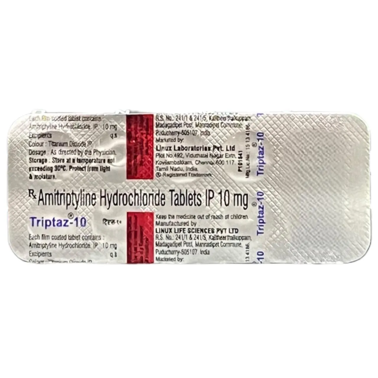 Triptanza Triptaz 10 Tablet - Jeevandip