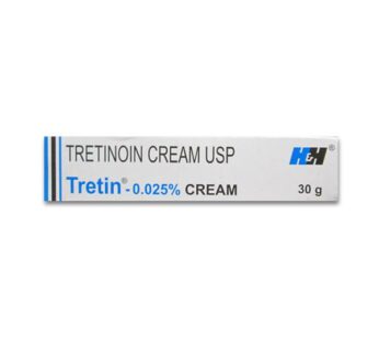 Tretin 0.025% Cream 30gm