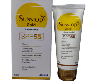 Sunstop Gold Spf55 Sunscreen Gel 50gm