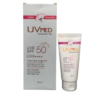 UVmed spf50 Sunscreen Gel