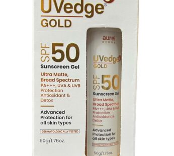 UVedge Gold Ultra Matte Sunscreen Gel spf50 50gm