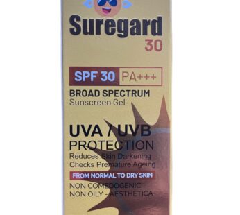 Suregard Sunscreen Gel spf30  50ml