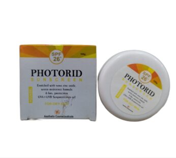 Photorid Sunscreen Aquagel SPF26 100gm
