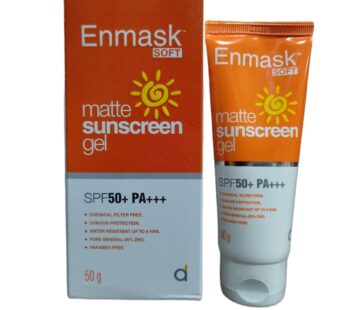 Enmask Soft Spf50 Matte Sunscreen Gel 50gm