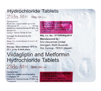 Zilda M 850 Tablet
