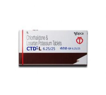 CTD L 6.25/25 Tablet