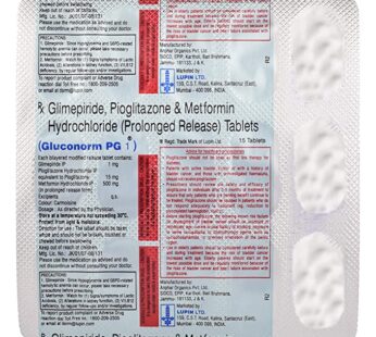 Gluconorm PG 1 Tablet