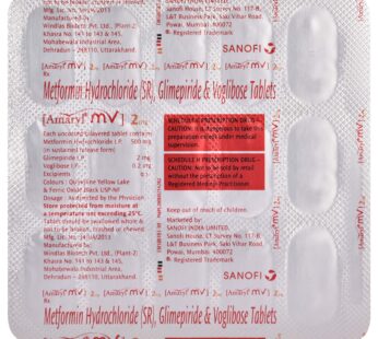 Amaryl MV2 Tablet
