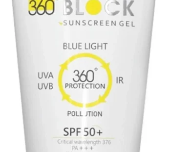 360 Block Sunscreen spf50 Gel 50gm