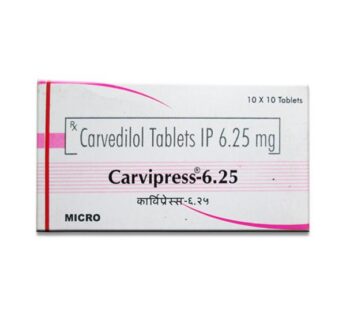Carvipress 6.25 Tablet
