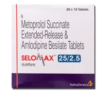 Selomax 25/2.5 Tablet