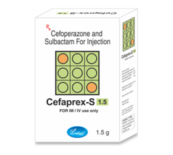 CEFAPREX S 1.5 g INJECTION 20ml