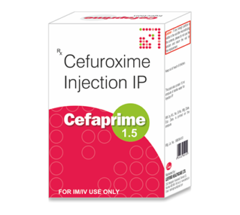 CEFAPRIME 1.5 g INJECTION 20ml