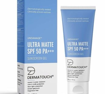 Dermatouch Ultra Matt SPF50+++ Sunscreen Gel 50gm