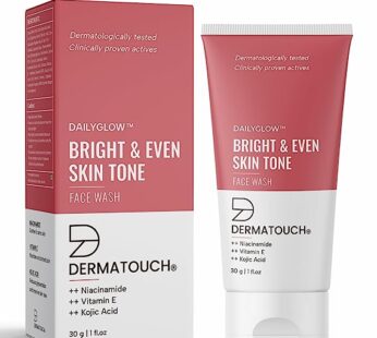 Dermatouch Bright & Even Skin Tone Face Wash 30gm